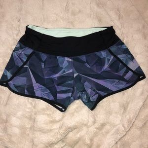 Lululemon multi-colored shorts